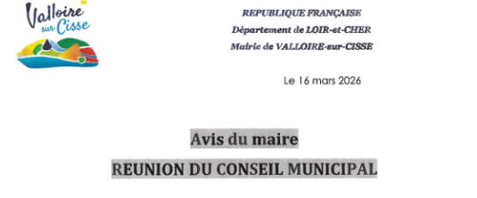 Conseil Municipal du 20 mars 2026