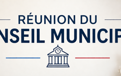 Réunion du conseil municipal du 7 mai 2026