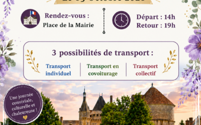 Sortie seniors au château de Talcy