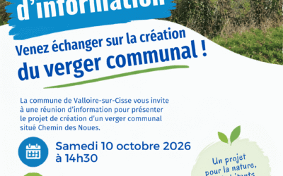 Réunion d&rsquo;information sur le verger communal