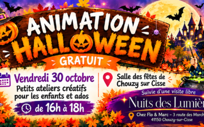 Animation d&rsquo;halloween